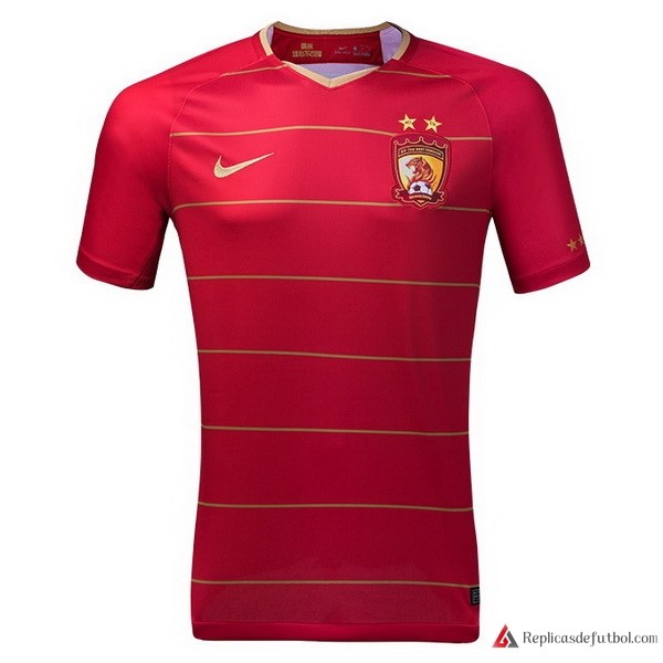 Camiseta Evergrande Primera equipación 2018-2019 Rojo
